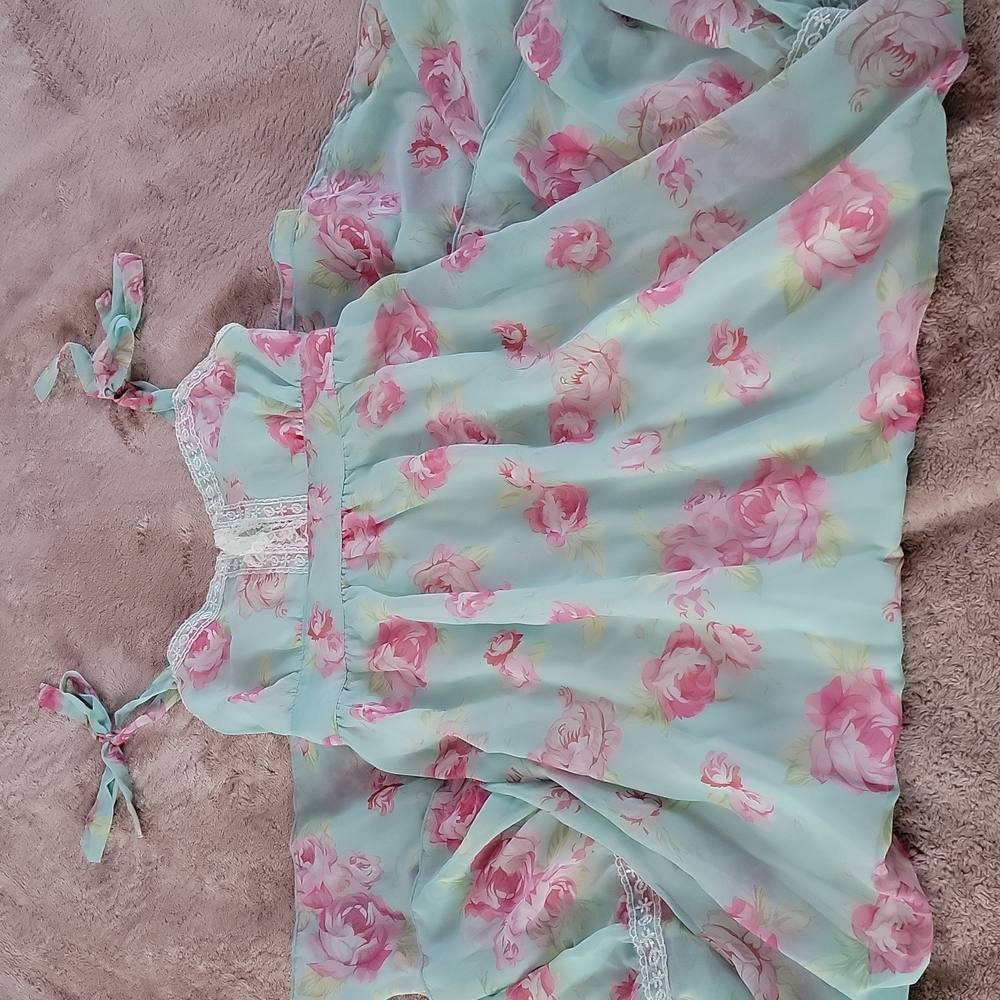 Flower Maxi Dress